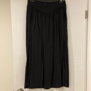 Wilfred Black Midi Skirt